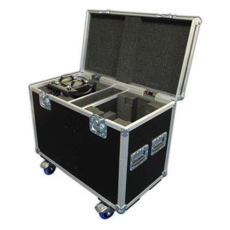 Chauvet Q-Spot 460-LED Twin Moving Head Flight Case